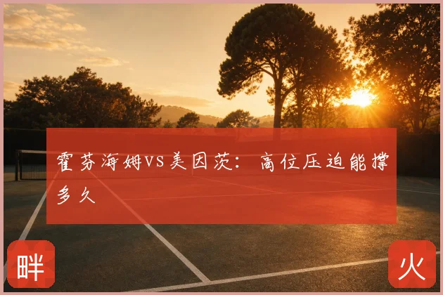 霍芬海姆vs美因茨：高位压迫能撑多久